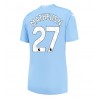 Manchester City Matheus Nunes #27 Hjemmedrakt Kvinner 2023-24 Kortermet